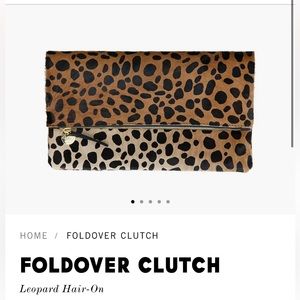 Clare V. Fold over Clutch